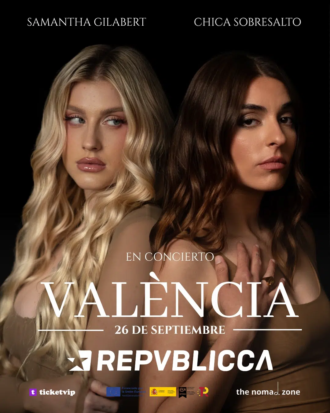 SAMANTHA GILABERT + CHICA SOBRESALTO
