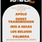 VISOR FEST CLUB: APOLO + GHOST TRANSMISSION + IRIS A SECAS + LOS BELUSHI + PALMERA