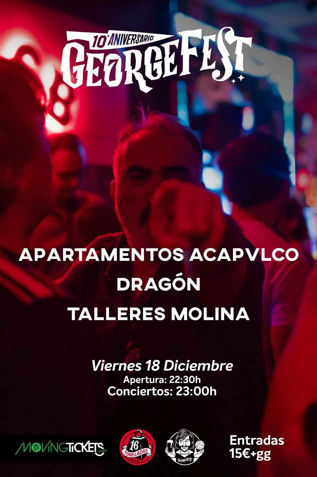 APARTAMENTOS ACAPVLCO + DRAGÓN + TALLERES MOLINA – 16 Toneladas