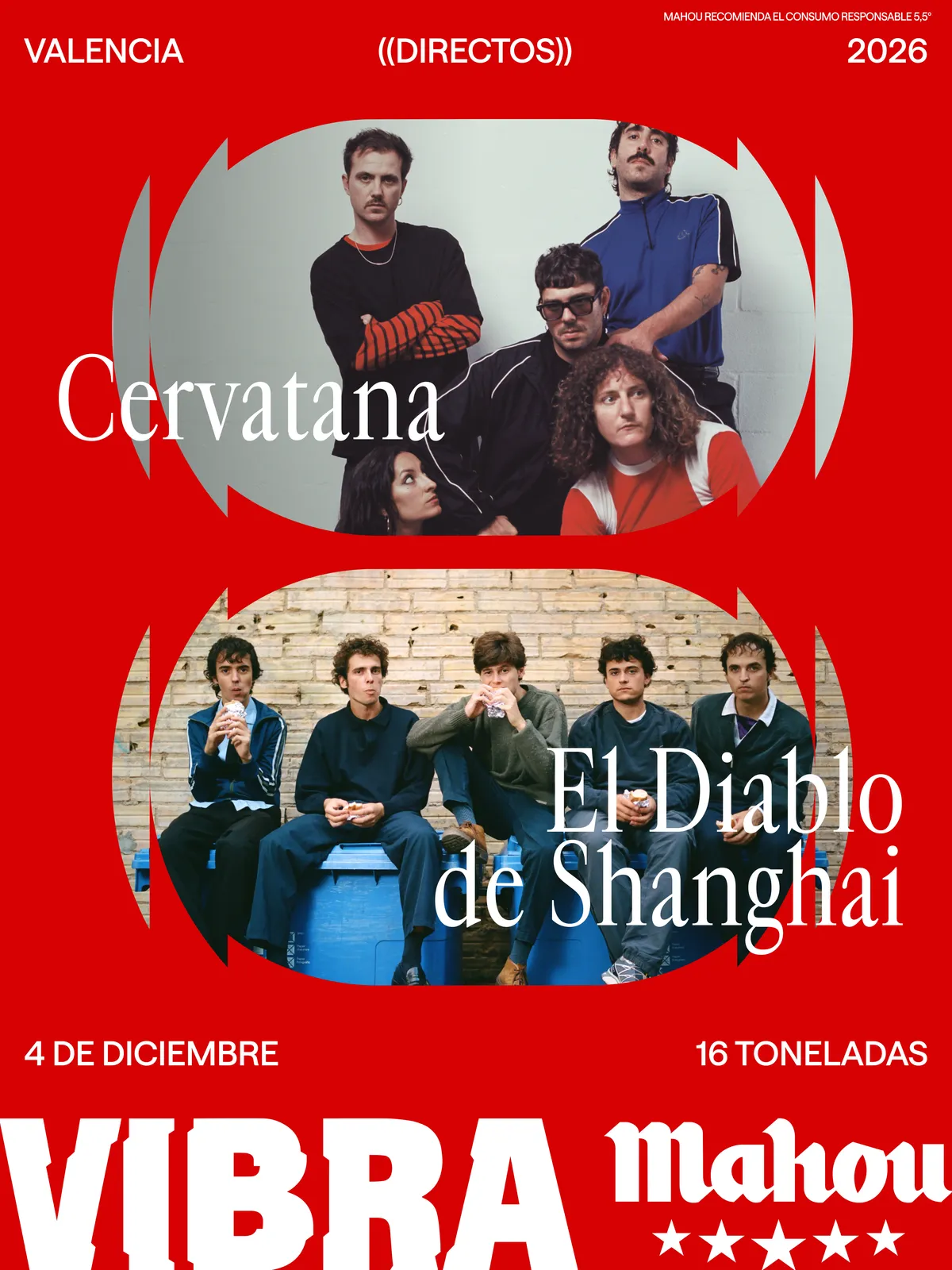 CERVATANA + EL DIABLO DE SHANGHAI – 16 Toneladas