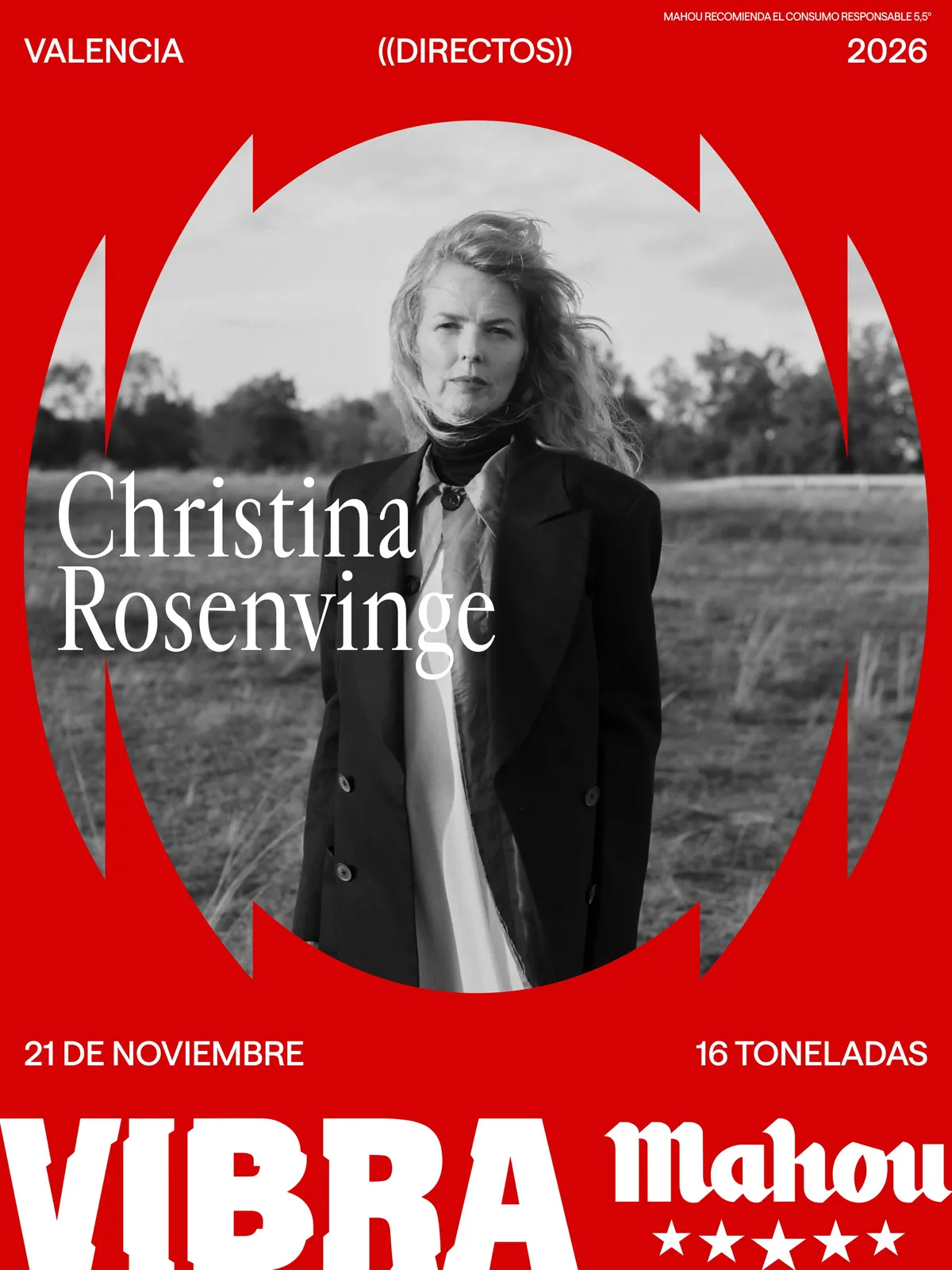 CHRISTINA ROSENVINGE – 16 Toneladas